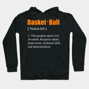 Basketball Definition Tee Hoodie